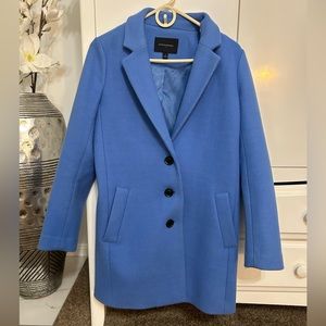 Banana republic wool blue pea coat